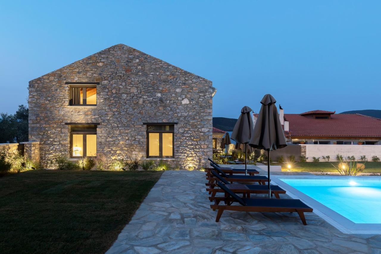 Lichnos Luxury Suites Sourpi Exterior foto